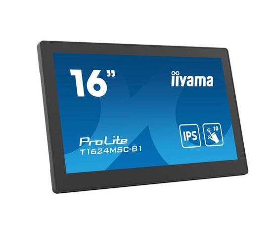 iiyama ProLite T1624MSC-B1, 39.6 cm (15,6''), Projected Capacitive, 10 TP, Full HD, black
