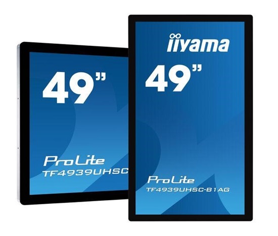 iiyama ProLite TF4939UHSC-B1AG, 123 cm (48.5''), Projected Capacitive, 15 TP, 4K, black