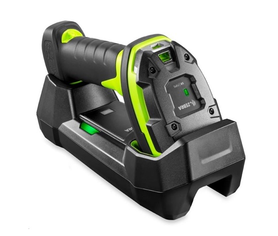 Zebra DS3678-SR, BT, 2D, SR, FIPS, kit (USB), black, green