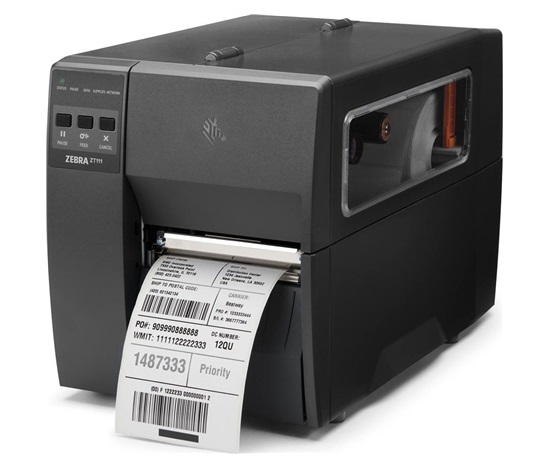 Zebra ZT111, 8 dots/mm (203 dpi), EPL, ZPL, ZPLII, USB, USB Host, RS232, BT (BLE), Ethernet