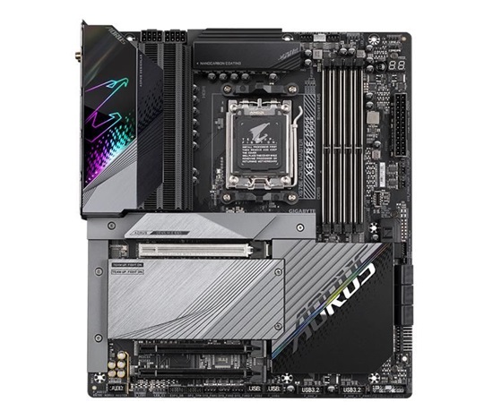 GIGABYTE MB Sc AM5 X670E AORUS MASTER, AMD X670, 4xDDR5, 1xDP, 1xHDMI, WI-FI, E-ATX