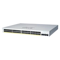 Cisco switch CBS220-48P-4G (48xGbE,4xSFP,48xPoE+,382W) - REFRESH