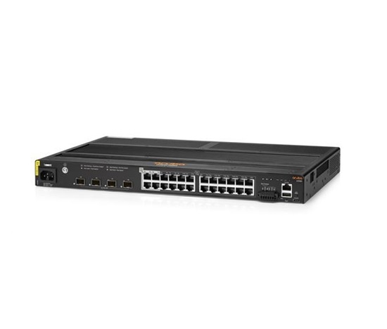 Aruba 4100i 24-port 1GbE (20-port Class 4 POE and 4-port Class 6 POE) 4-port SFP+ Switch JL818AR RENEW