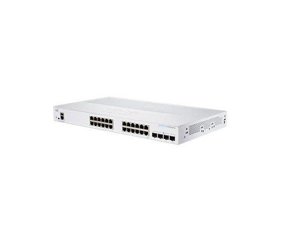 Cisco switch CBS350-24T-4X-EU (24xGbE,4xSFP+,fanless) - REFRESH