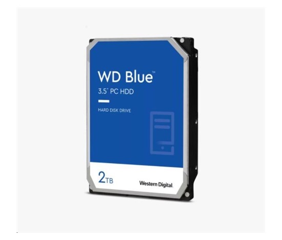 BAZAR - WD BLUE WD20EZBX  2TB SATA/600 256MB cache 7200 ot. 215 MB/s SMR