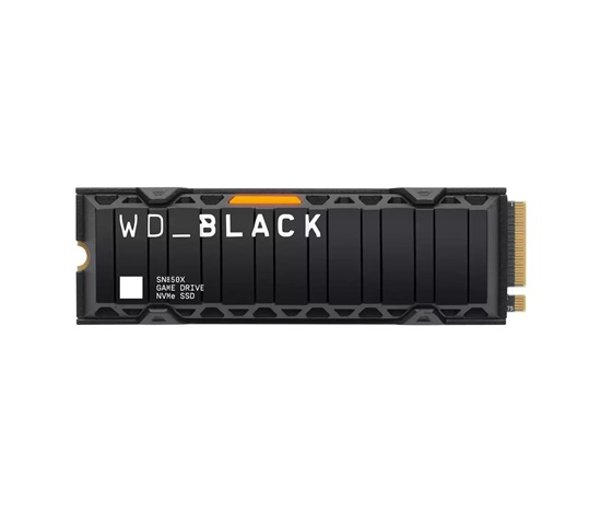 WD BLACK SSD NVMe 2TB PCIe SN850X, Gen4, (R:7300, W:6600MB/s), Chladič
