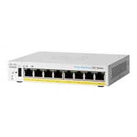 Cisco switch CBS250-8PP-D (8xGbE,8xPoE+,45W,fanless) - REFRESH