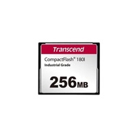 TRANSCEND CompactFlash Card CF180I, 256MB, SLC mode WD-15, Wide Temp.