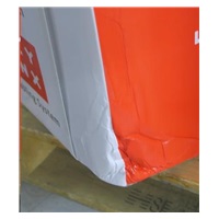 POŠKOZENÝ OBAL -  FTP kabel LYNX Cat5E, drát, dvojitý venkovní PE+PVC, černý, 305m cívka - BAZAR