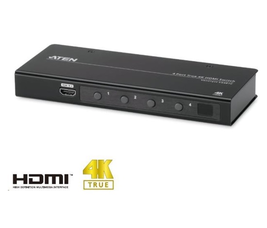 ATEN 4 port HDMI switch 4 PC - 1 HDMI VS481C True 4K@60Hz video