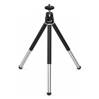 GENIUS stativ Tripod 1/ trojnožka pro fotoaparáty a webové kamery/ 1,4"/ kovový