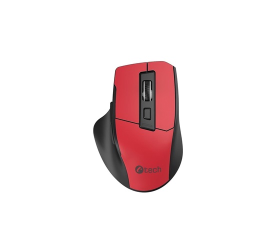 C-TECH myš Ergo WM-05, 1600DPI, 6 tlačítek, USB, červená