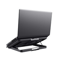 TRUST stojan na notebook Exto Laptop Cooling Stand Eco, šedá