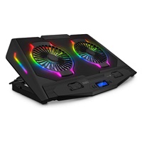 CONNECT IT NEO RGB chladící podložka pod notebook, černá