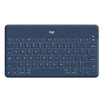 Logitech Bluetooth Keyboard Folio Keys-To-Go, UK - International, Classic Blue, Apple