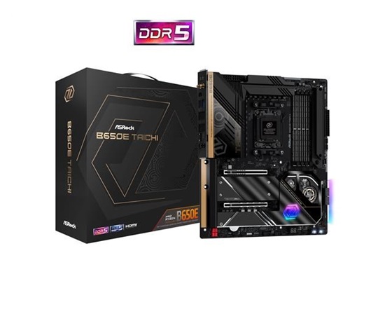 ASRock MB Sc AM5 B650E Taichi, AMD B650, 4xDDR5, 1xHDMI, WI-FI, EATX