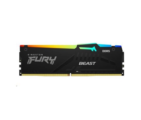 KINGSTON DIMM DDR5 16GB 5600MT/s CL36 FURY Beast RGB EXPO