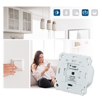 Homematic IP  Spínací akční člen s měřením - 5A, zápustná montáž - HmIP-BSM