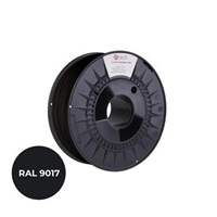 C-TECH Tisková struna (filament) PREMIUM LINE, ASA, dopravní černá, RAL9017, 1,75mm, 1kg