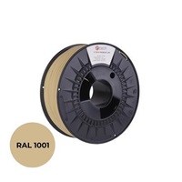 C-TECH Tisková struna (filament) PREMIUM LINE, PETG, béžová, RAL1001, 1,75mm, 1kg