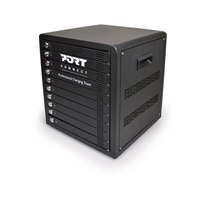 PORT nabíjecí skříňka pro 10 tabletů, individuální zámky, černá
