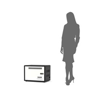 PORT nabíjecí skříňka pro 10 tabletů, černá a béžová