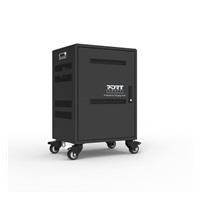 PORT nabíjecí skříňka pro 20 tabletů + 1 notebook, černá