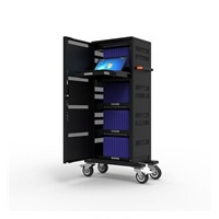 PORT nabíjecí skříňka pro 40 tabletů + 1 notebook, černá