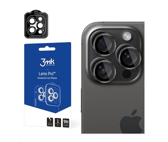 3mk ochrana kamery Lens Protection Pro pro Apple iPhone 14, grafitová