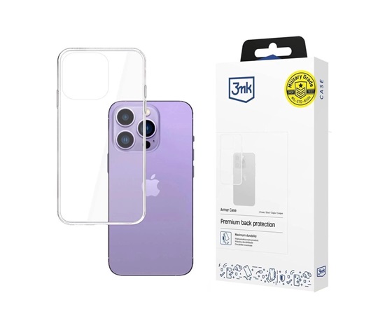 3mk Armor case pro Apple iPhone 14 Pro Max, čirá