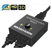 PremiumCord HDMI Switch 4K, FULL HD 1080p obousměrný 2-1 nebo 1-2