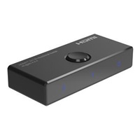 PremiumCord HDMI Switch 4K@60Hz YUV 4:4:4 , FULL HD 1080P, 3D obousměrný 2-1 nebo 1-2