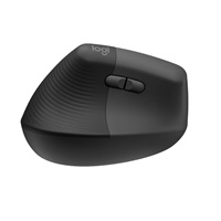 Logitech Lift Left Vertikální ergonomická myš pro leváky, graphite/ black