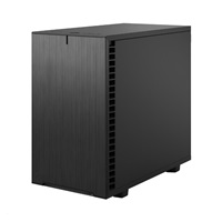 FRACTAL DESIGN skříň Define 7 Nano Black Solid, USB 3.1 Type-C, 2x USB 3.0, bez zdroje, mATX