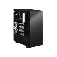 FRACTAL DESIGN skříň Define 7 Compact Black, USB 3.1 Type-C, 2x USB 3.0, bez zdroje, mATX