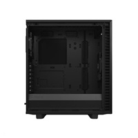 FRACTAL DESIGN skříň Define 7 Compact Black TG light, USB 3.1 Type-C, 2x USB 3.0, bez zdroje, mATX