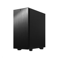 FRACTAL DESIGN skříň Define 7 Compact Black TG light, USB 3.1 Type-C, 2x USB 3.0, bez zdroje, mATX