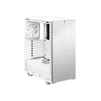 FRACTAL DESIGN skříň Define 7 Compact White TG Clear, USB 3.1 Type-C, 2x USB 3.0, bez zdroje, mATX