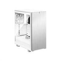 FRACTAL DESIGN skříň Define 7 Compact White TG Clear, USB 3.1 Type-C, 2x USB 3.0, bez zdroje, mATX