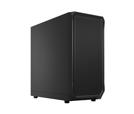 FRACTAL DESIGN skříň Focus 2 Black Solid, 2x USB 3.0, bez zdroje, mATX