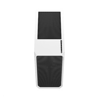 FRACTAL DESIGN skříň Focus 2 White TG Clear Tint, 2x USB 3.0, bez zdroje, mATX