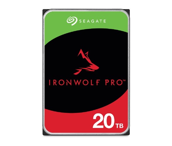 SEAGATE HDD 20TB IRONWOLF PRO (NAS), 3.5", SATAIII, 7200 RPM, Cache 256MB