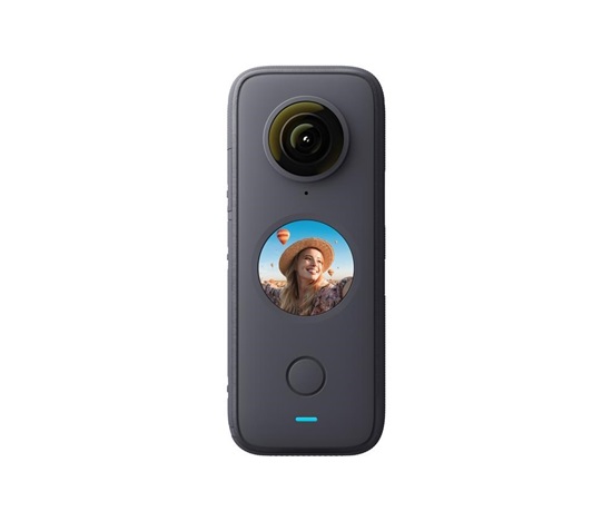 Insta360 ONE X2 akční outdoorová kamera, vodotěsná, dvojice 360° objektivů, 30 fps, ovládání hlasem