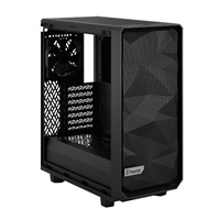 FRACTAL DESIGN skříň Meshify 2 Compact Black Solid, USB 3.1 Type-C, 2x USB 3.0, bez zdroje, mATX