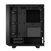FRACTAL DESIGN skříň Meshify 2 Compact Black Solid, USB 3.1 Type-C, 2x USB 3.0, bez zdroje, mATX
