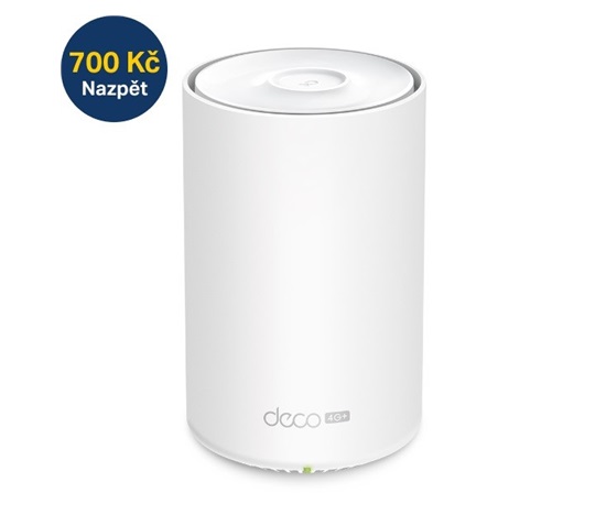 TP-Link Deco X50-4G (1-pack) WiFi6 Mesh (AX3000,2,4GHz/5GHz,3xGbELAN/WAN,4G LTE. 1xnanoSIM)