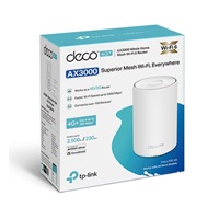 TP-Link Deco X50-4G (1-pack) WiFi6 Mesh (AX3000,2,4GHz/5GHz,3xGbELAN/WAN,4G LTE. 1xnanoSIM)