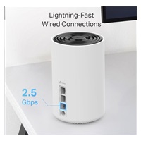 TP-Link Deco XE75 Pro(3-pack) WiFi6E Mesh (AXE5400,2,4GHz/5GHz/6GHz,1x2,5GbELAN/WAN,2xGbELAN)