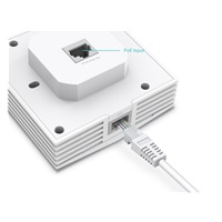 TP-Link EAP650-Wall OMADA WiFi6 AP (AX3000,2,4GHz/5GHz,2xGbELAN,1xPoE-in)