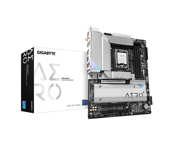 GIGABYTE MB Sc LGA1700 Z790 AERO G, Intel Z790, 4xDDR5, 1xHDMI, WI-FI